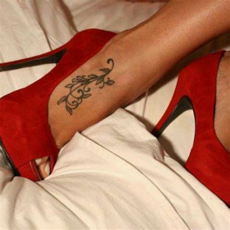 Love The Shoe And Tattoo Shoe Tattoos Foot Tattoos Foot Tattoos For