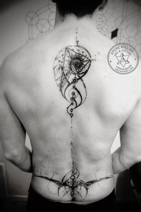 Lower Back Tattoo Male