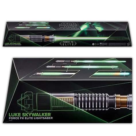 Luke Skywalker Elite Lightsaber Gr N Arenahero