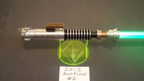 Luke Skywalker Rotj Hero Lightsaber Auction Saber 2012 2 By Ldm