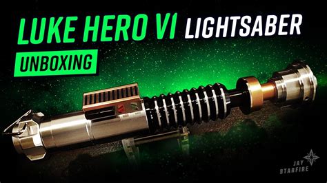 Luke Skywalker Rotj Lightsaber Unboxing Ultimate Works Hero V1 Youtube