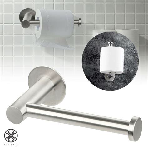 Luxtrada Toilet Paper Holder Self Adhesive Bathroom Roll Holder Stick