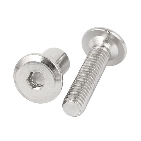 M6 X 30Mm Hex Socket Head Barrel Nut Countersunk Screw Bolt Fasteners