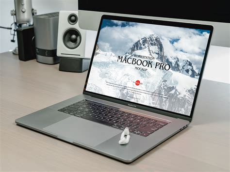 Macbook Pro Workspace Free Mockup World