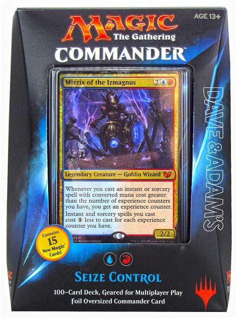 Magic The Gathering Commander Deck 2015 Seize Control Blue Red