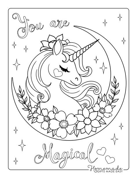 Magical Unicorn Coloring Page Beautiful Download Printable Pdf Templateroller