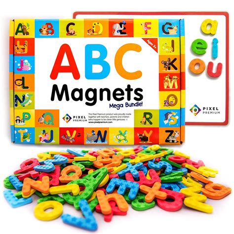 Magnet Fridge Letters for Fun and Learning