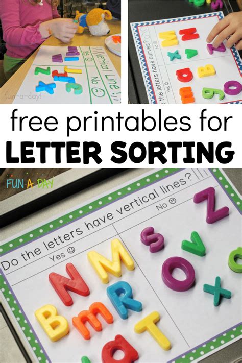 Magnetic Letter Sorting To Teach The Alphabet Teaching The Alphabet