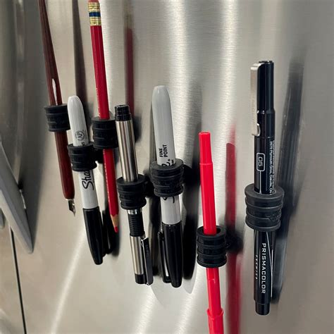 5 Ways to Organize with a Magnetic Pen Holder