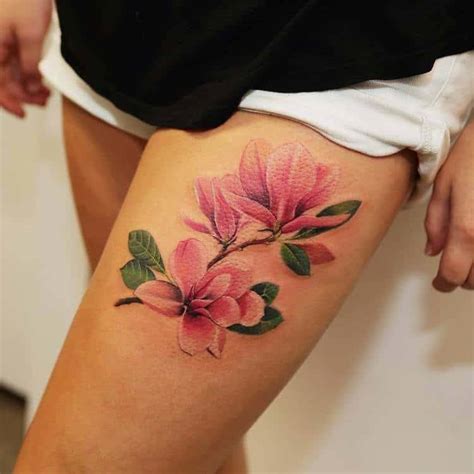 Magnolia Flower Tattoo Meaning Tattooswin