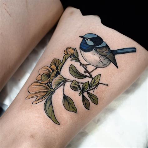 Magpie Tattoo By Lozzy Bones Tattoogrid Net