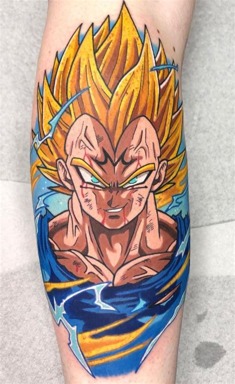 Majin Vegeta Tattoo Design Ideas and Inspiration