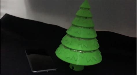 Make A 3D Printed Christmas Tree That Twinkles And Plays Music