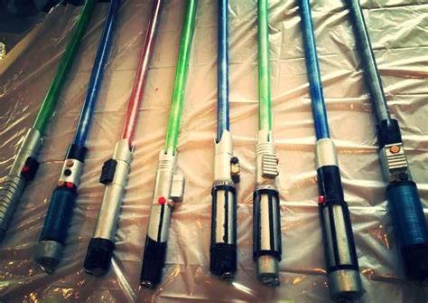 Make Your Own Lightsaber From My Daughters 9Th Birthday Make Your