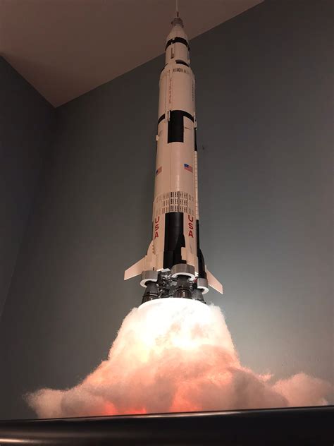 Making A Lego Saturn V Blast Off By Asa Miller Medium