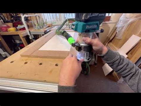 Making Shaker Door With 18V Makita Palm Router Youtube