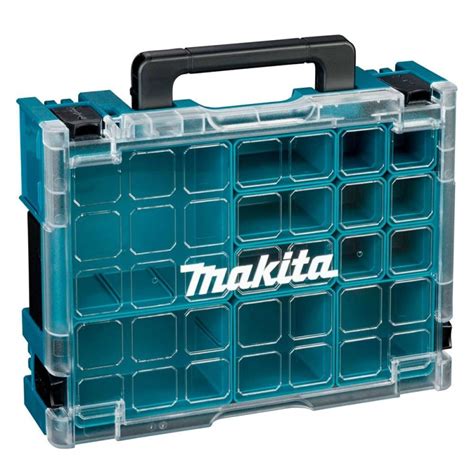 Makita 191X80 2 Makpac Clear Lid Stackable Organizer Case Plus 13 Box