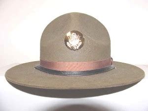 Male Drill Sergeant Campaign Hat Army Education Benefits Blog