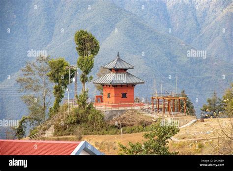 Manakamana Mai Temple Nepali Architecture Tradition In Kalupande Hills