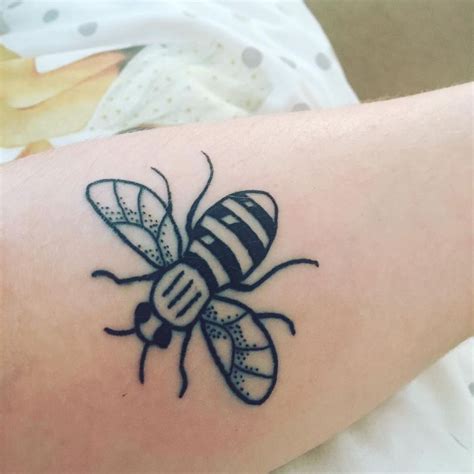 Manchester Bee Tattoo Meaning and Design Inspiration