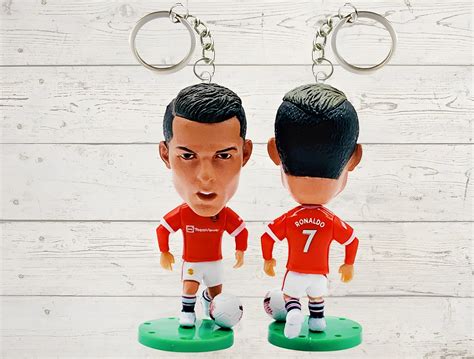 Manchester United 3D Mini Football Player Keychain Rashford Etsy Uk