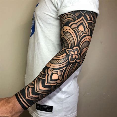 Mandala Arm Tattoos Forearm Band Tattoos Wrist Tattoos For Guys Cool