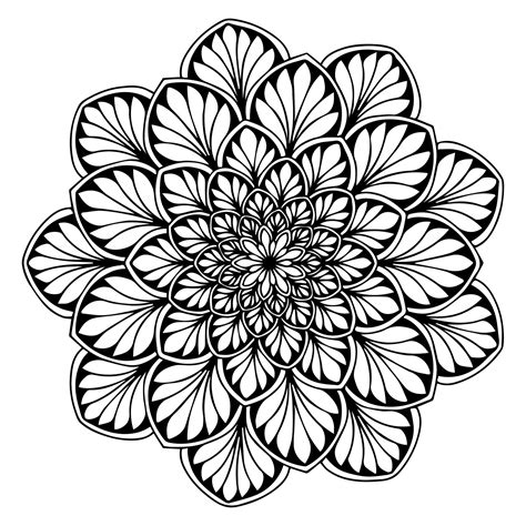 Mandala Coloring Pages Free Printable The Activity Mom