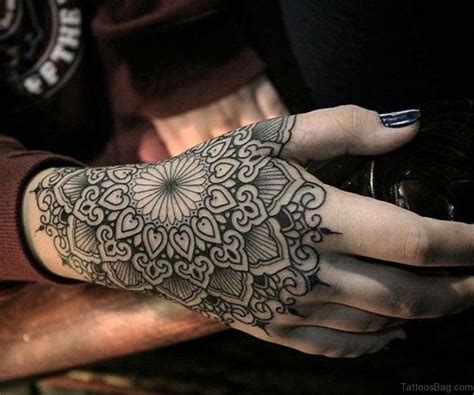 Mandala Hand Tattoo Designs Inspiration and Ideas