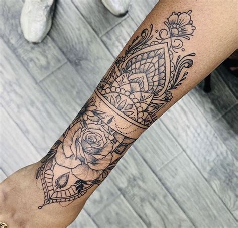 Mandala Tattoo Mandala Tattoo Mann Forearm Mandala Tattoo Floral