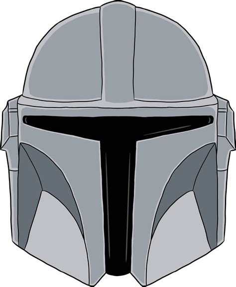 5 Mandalorian Helmet PNGs with Transparent Background