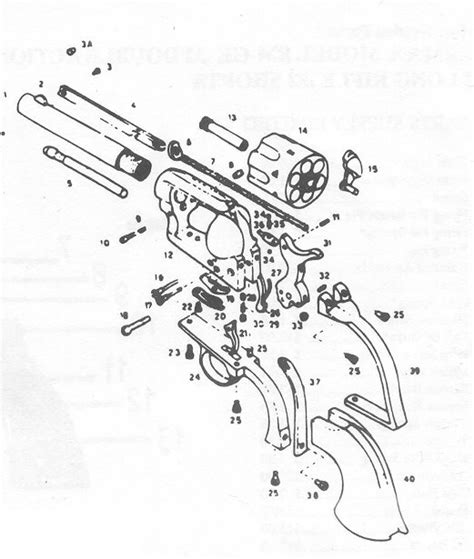 Many Single Action Revolver Parts Bob S Gun Shop Hawes Single Action