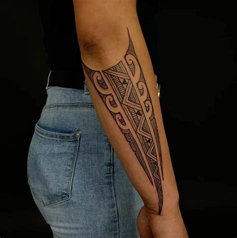 Maori Forearm Tattoo Designs: Ancient Art of Ta Moko