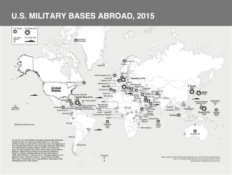 Map of American Military Bases Around the World