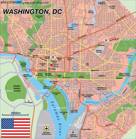 Map Of Washington Dc