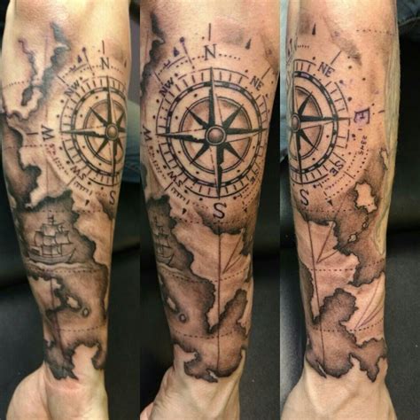 5 Unique Map Tattoo Design Ideas