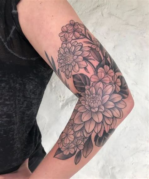 Marigold Tattoo Dahlia Tattoo Bouquet Tattoo Tattoo Designs And