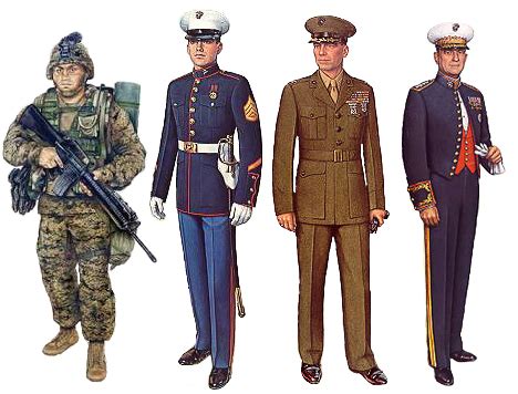 7 Uniforms of the Marine Corps