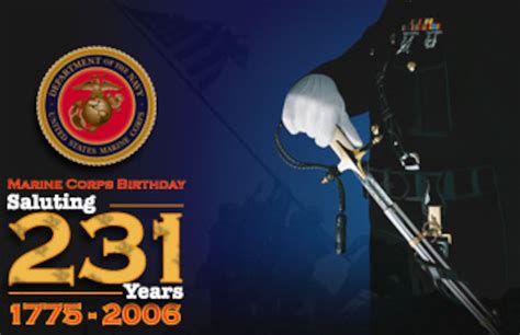 Marine Corps Celebrates 231St Birthday Air Force Article Display