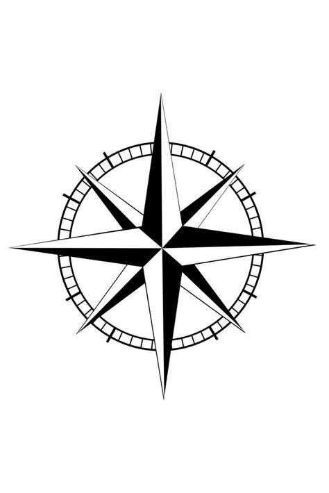 Mariner Amp 39 S Compass Stencil Compass Tattoo Meaning Designs Symbolism Marinars Compass Etc