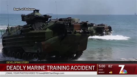 Marinetraining Accident