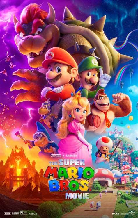 Mario Bros Movie Poster Unveiled