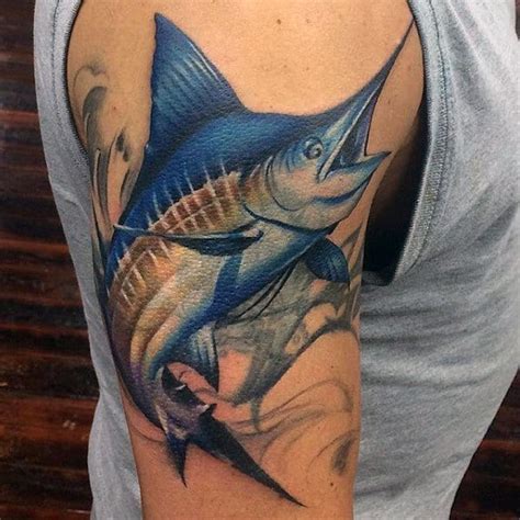 7 Unique Marlin Tattoo Designs