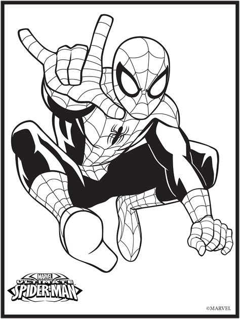 20 Marvel Coloring Pages to Print and Enjoy