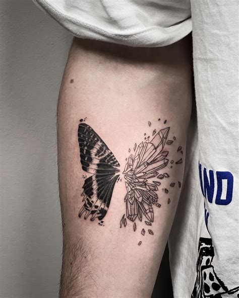 Masculine Butterfly Tattoo Designs for Bold Men