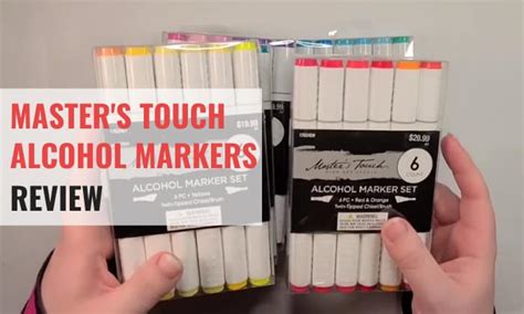 Master S Touch Alcohol Markers Review Hobby Lobby Finds