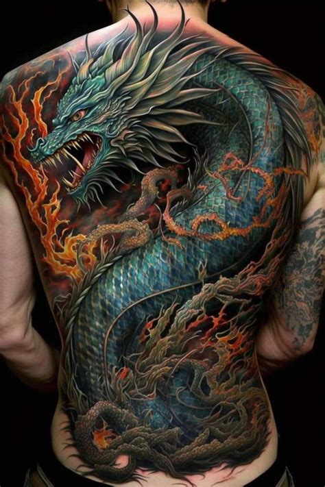 Masterpieces Tattoo The Allure And Significance Of Full Back Tattoos