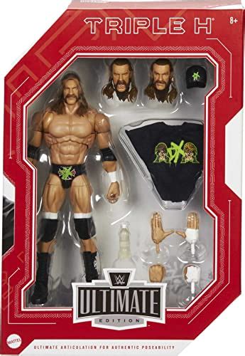 Mattel Wwe Triple H Ultimate Edition Fan Takeover Action Figure With