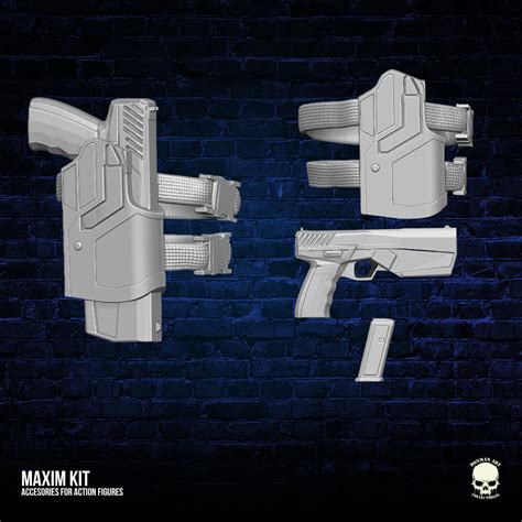 Maxim Kit 3D Printable File For Action Figures Donman Art