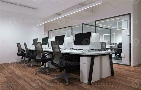 Maximizing Space And Comfort With Smart Office Interior Design Royalty Free Stock Image