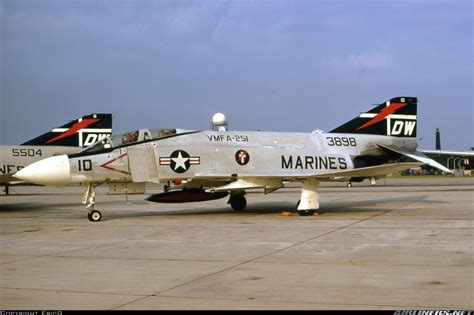 Mcdonnell Douglas F 4J Phantom Ii Usa Marines Aviation Photo